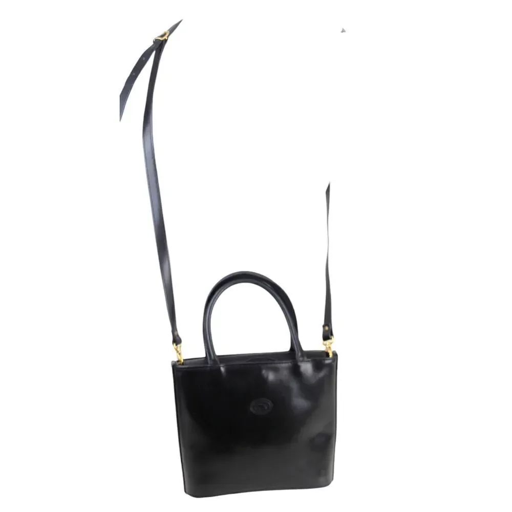 HANDMADE FLORENCE BLACK GENUINE LEATHER SHOULDER BAG XBODY SATCHEL HANDBAG PURSE